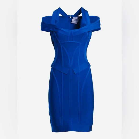 New-like Herve Ledger Lilliana Origami Dress - Picture 6 of 11